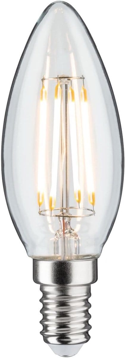 LED Filament Kaarslamp 4,8W Dimbaar Warmwit E14 - Energiezuinig Verlichtingsmiddel