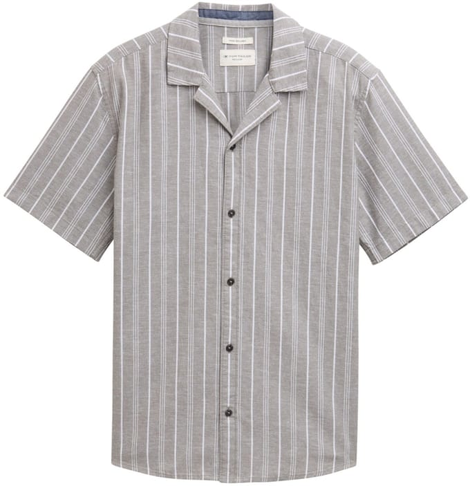 Tom Tailor Overhemd Gestreept Overhemd 1046093xx10 37923 Mannen Maat - L