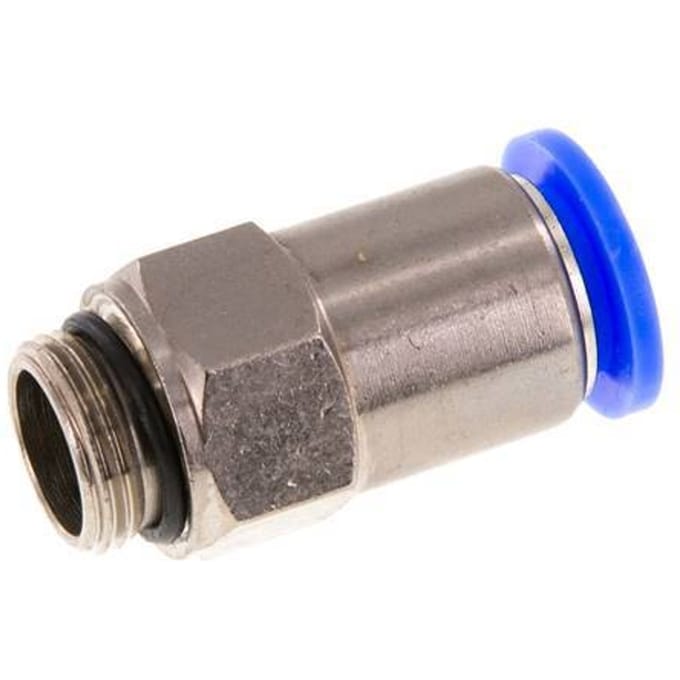 12mm & G3/8'' Zelfsluitende Insteekkoppeling Vernikkeld Messing/PBT Buitendraad 0-10 bar