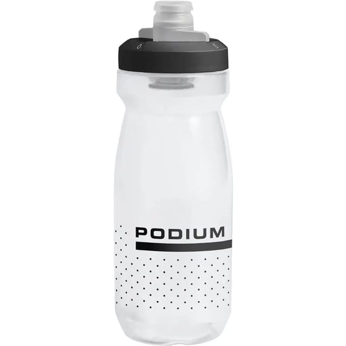 Camelbak Bidon - wit (transparant) - zwart