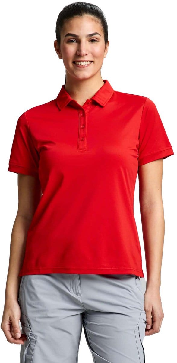 Polo Slam Ws Tech Pique Ss - Sportswear - Vrouwen