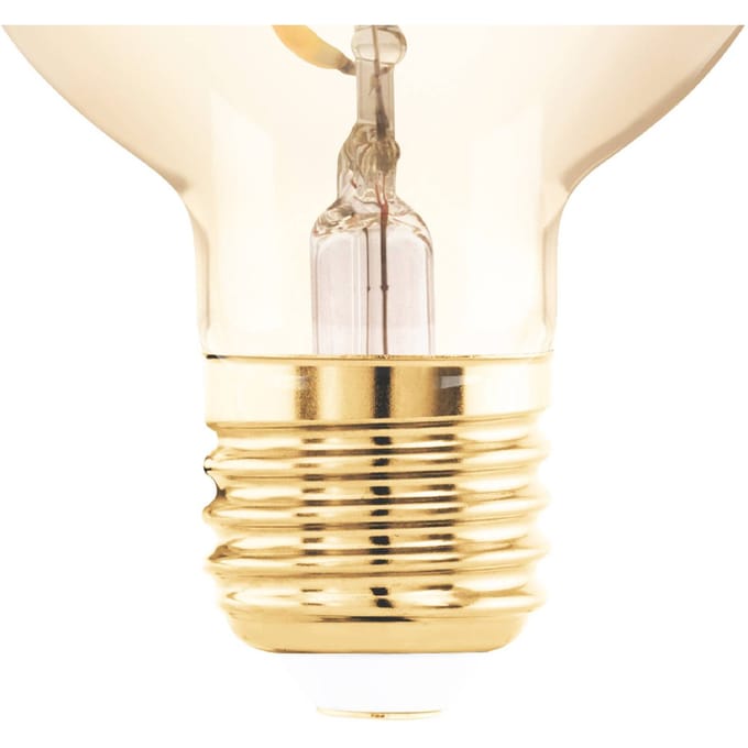 Eglo Ledfilamentlamp Peertje - Amber - D4,8cm - Dimbaar - Warm Wit - E27 - 4w