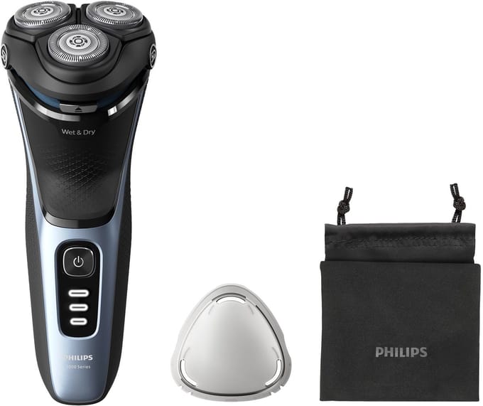Philips Shaver 3000 Series - Elektrisch Scheerapparaat - Nat en Droog Scheren - Philips S3243/12