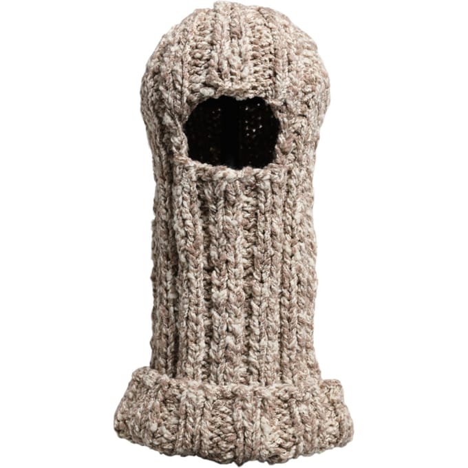 Dolce & Gabbana Beige Wol Gebreide Skimuts Balaclava Hoed