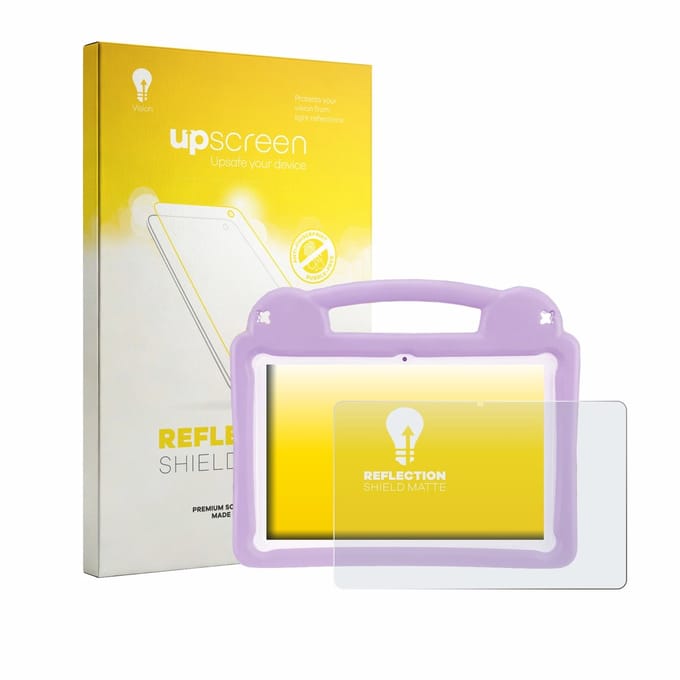 upscreen - Screenprotector voor LETGOSPT Kids Tablet 10.1" - Folie Beschermfolie anti glare matte
