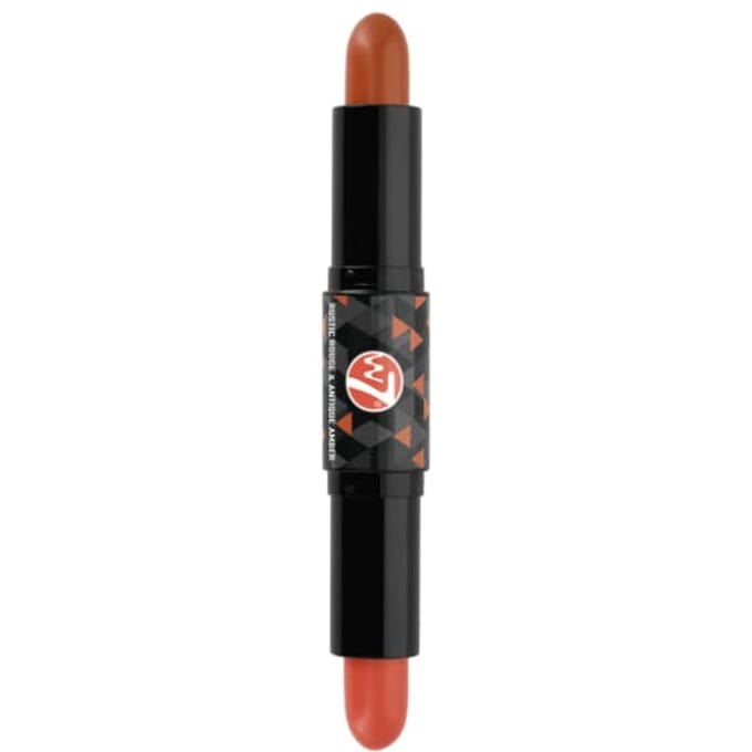 W7 Blusher Stick Rustic Rouge &amp; Antique Amber 1 st