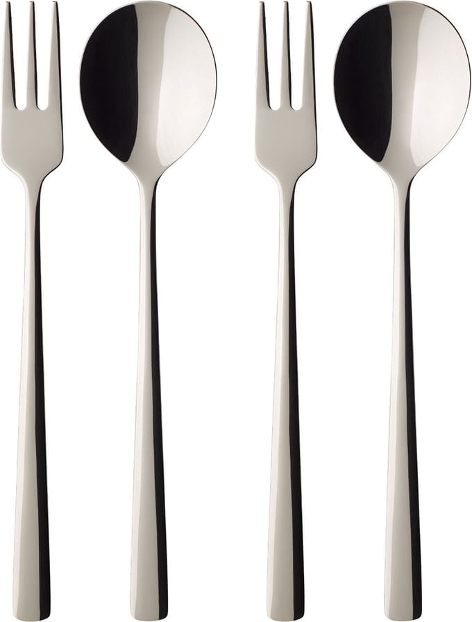 Villeroy & Boch Daily Line Spaghetti Bestekset 4-delig - rvs