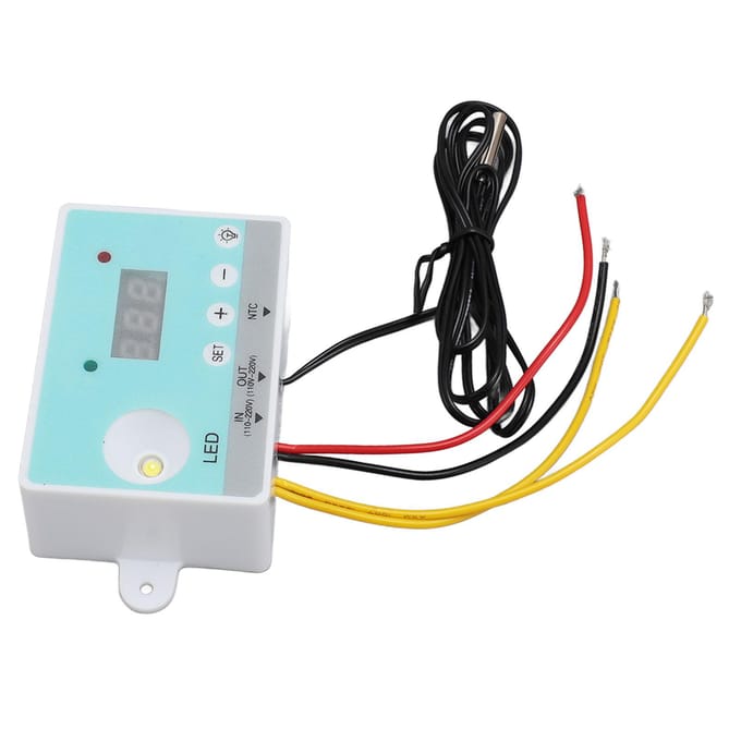 Broedmachine Controller Thermostaat Digitaal Display Automatische Intelligente Broedmachine Thermostaat DIY Kit white