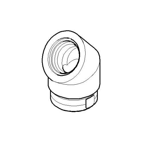 Dornbracht replacement plug-in nipple 52.5 degrees 092404188-00