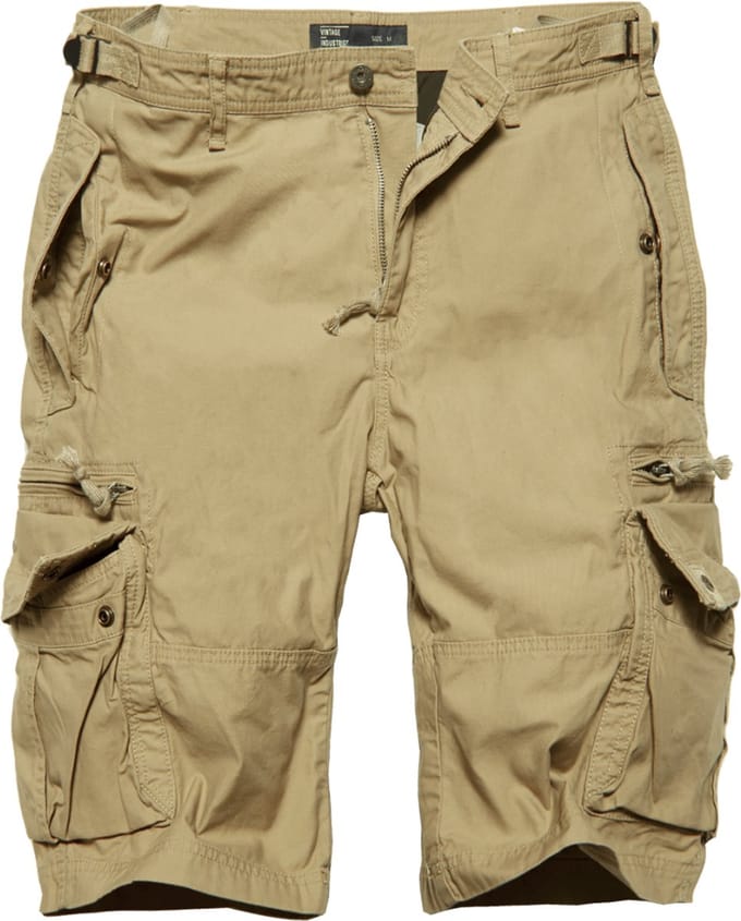 Korte broek - Gandor - Heren - Vintage Industries - S/32 - Sand