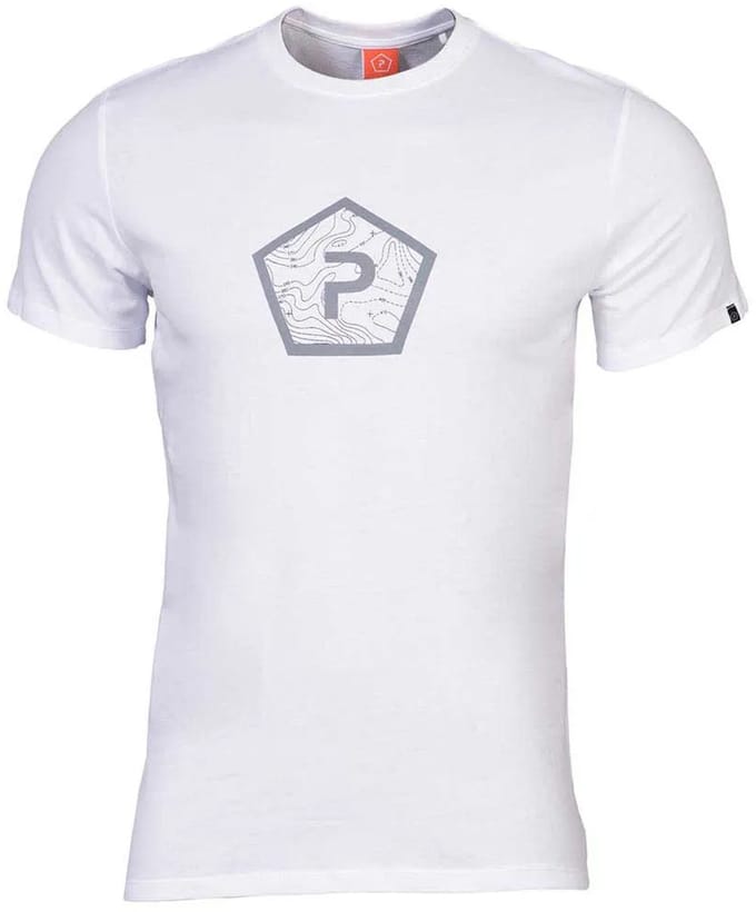 Pentagon Ageron Shape T-shirt Met Korte Mouwen Wit L Man