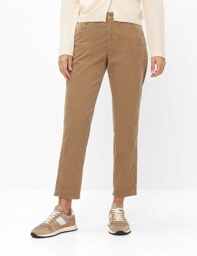 Brax Dames Jeans  Style MILEY S WALNUT, beige, maat 48