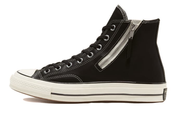 Chuck 70 Converse Side Zip High 'Black Egret' 166721C 41