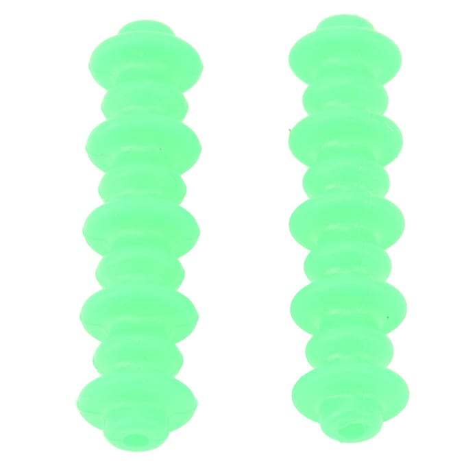 Amortisseur en caoutchouc efficace largement applicable pour corde d'arc d'arbalète compound Vert vert