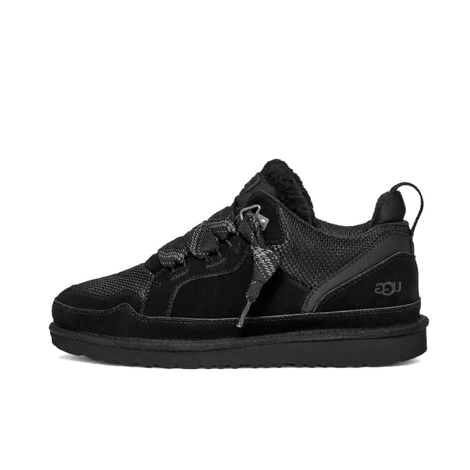 UGG® Lowmel for Women in Black, Size 8, Canvas/Suede/Recycled Materials
