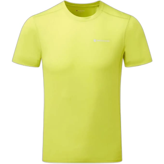 Montane Dart Lite T-shirt Met Korte Mouwen Geel S Man