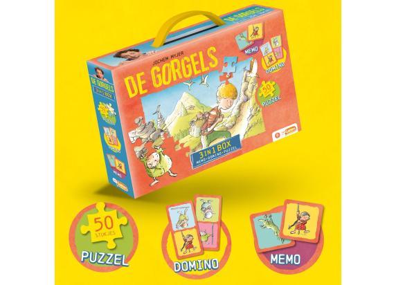 Gorgels 3-in-1 box Bordspellen