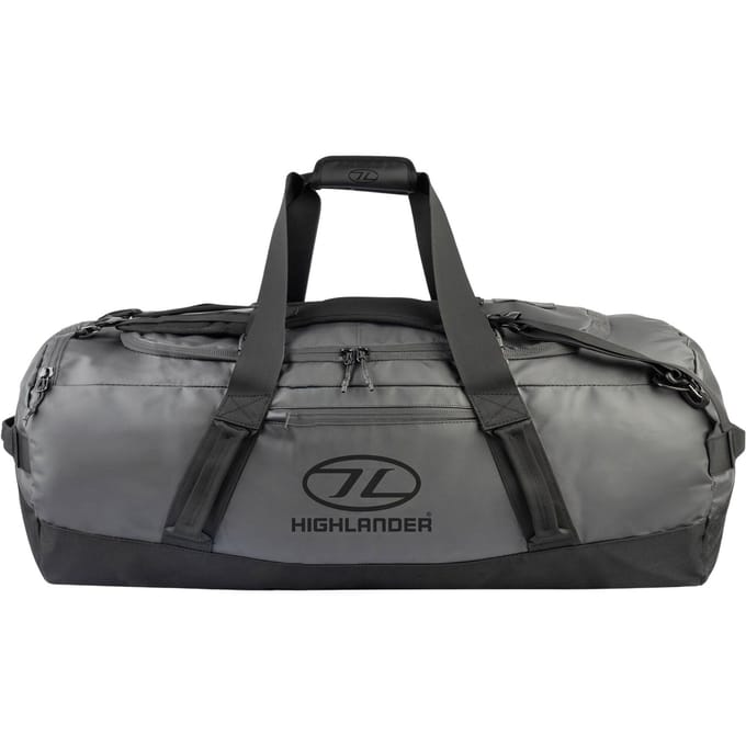 Highlander reistas Hauler Duffel - 120 liter - Donker Grijs