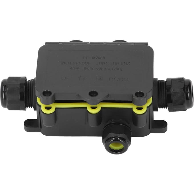5-weg lasdoos plastic behuizing IP68 waterdicht externe lasdoos voor buiten en