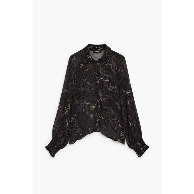 Vrouwenblouse Desigual Damasco