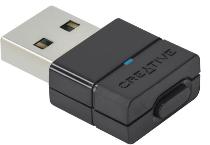 Creative BT-W2 Bluetooth muziekzender Bluetooth 2.1 + EDR FastStream, SBC, aptX, aptX Low Latency