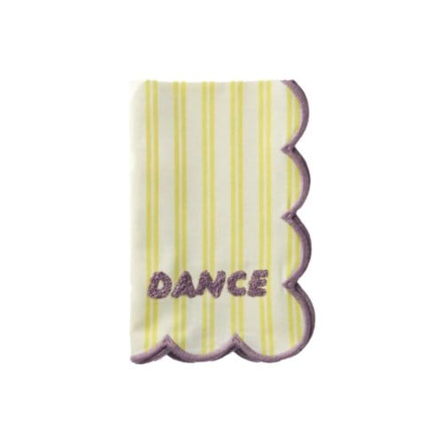 Rice katoenen servet dance