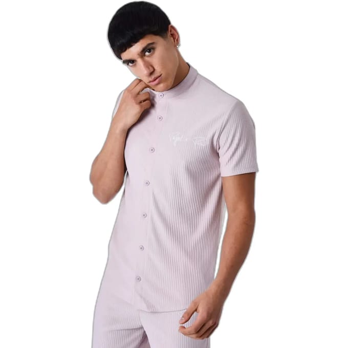 Effen shirt met structuur Project X Paris