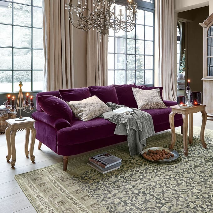 LOBERON Bank Rivermere paars