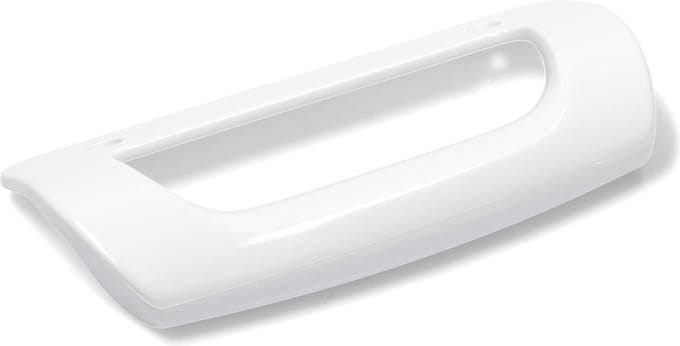 Deurgreep greep koelkast - wit - 200 x 28 x 100 mm - handgreep deur - geschikt voor Zanussi Electrolux 2425193014, 2425193105, 2425193196