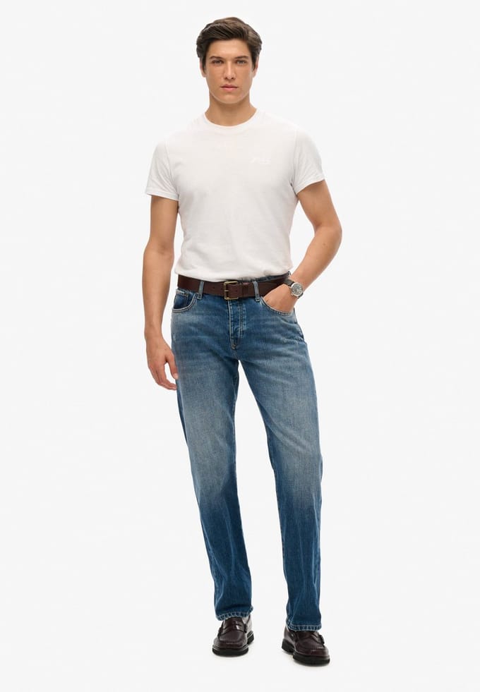 Superdry - Jeans met rechte pijpen - Heren - Jeans
