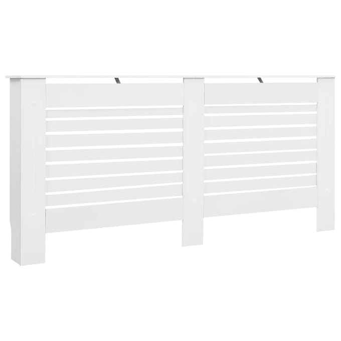 vidaXL Radiatorombouw 172x19x81.5 cm MDF wit