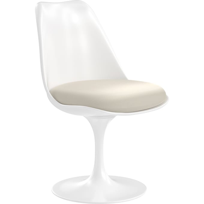 Knoll International Saarinen Tulip Stoel - Hallingdal 65 (100) - creme - wit