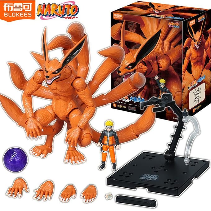 BLOKEES Originele NARUTO Sasuke Minato Boruto Kurama CHAMPION CLASS Serie Echte Gemonteerde Actiefiguren Speelgoed Model Cadeau