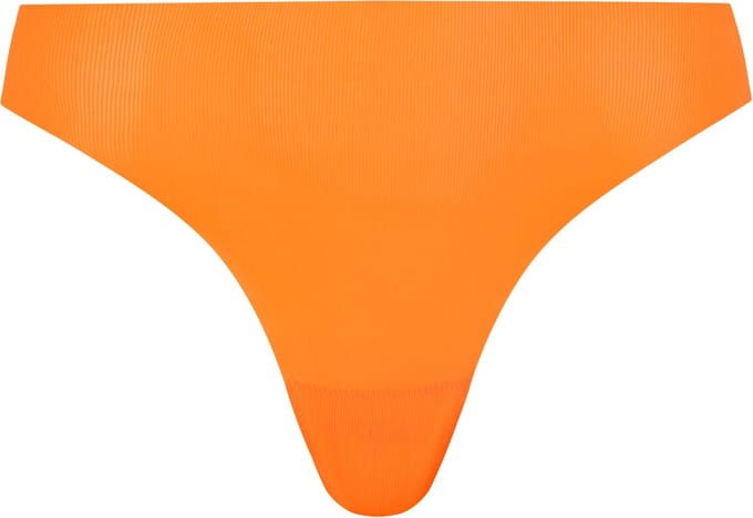 Chantelle Pulpies Seamless Tanga string - Invisible - Naadloze dames string die niet doorschijnt - Clementine / M/L