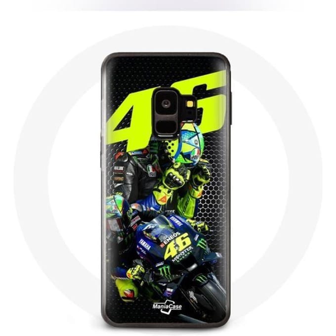 Coque - Valentino Rossi - Samsung Galaxy S9 - Souple - Noir - MotoGP 46