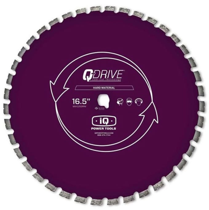 iQ Power Tools Diamantschijf 420mm Super Hard Materiaal - Q-Drive Cool Cut