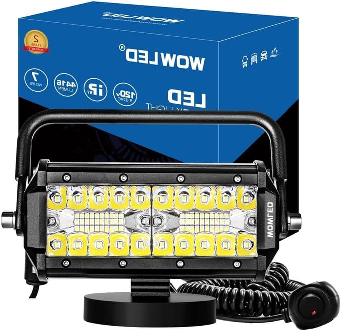 Krachtige LED Werkverlichting met Magnetische Basis voor Handig en Efficiënt Gebruik