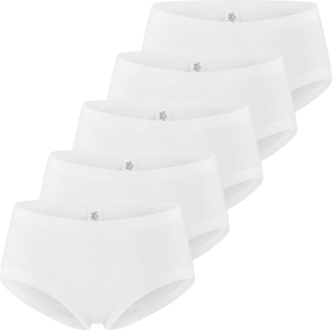 ESGE Dames hipster slip 5 pack Basic - à fines côtes