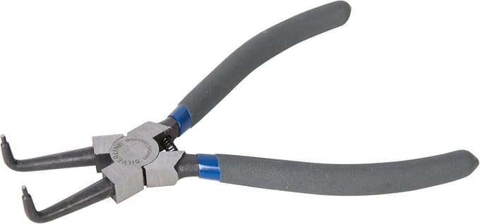 Gebogen Neus Interne Circlip Tang 180mm - Duurzaam en Comfortabel