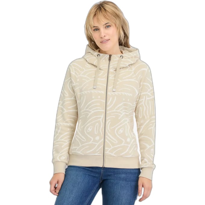 Dames Hoodie Ragwear Fllawia Print