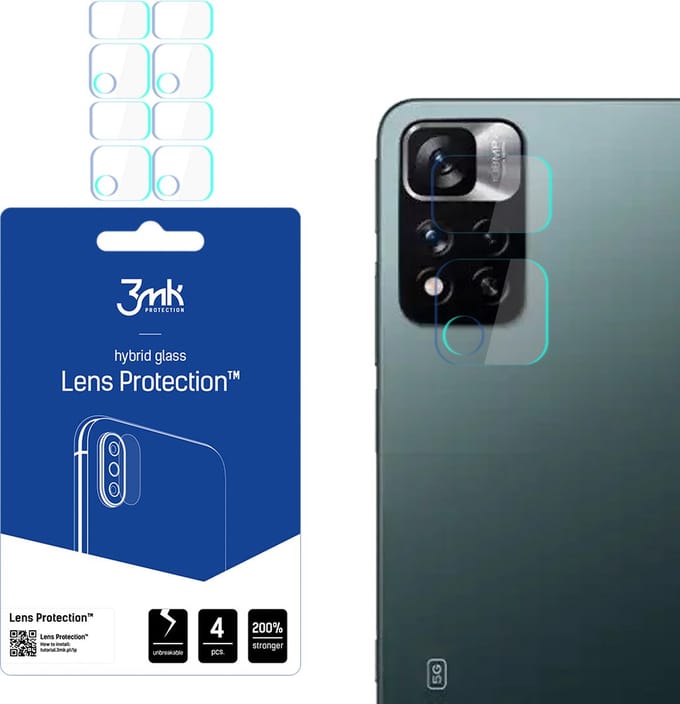 Xiaomi Redmi Note 11 Pro 4G/5G - 3Mk Lens Protection