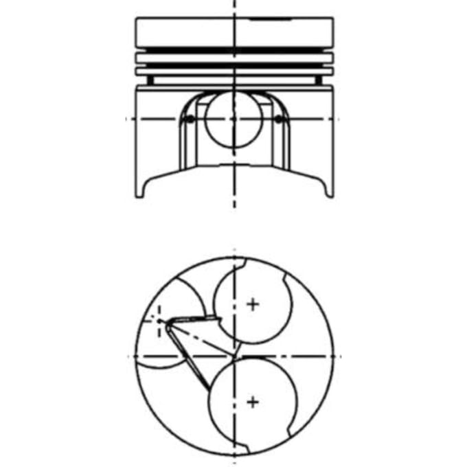 Zuiger KOLBENSCHMIDT 40411600
