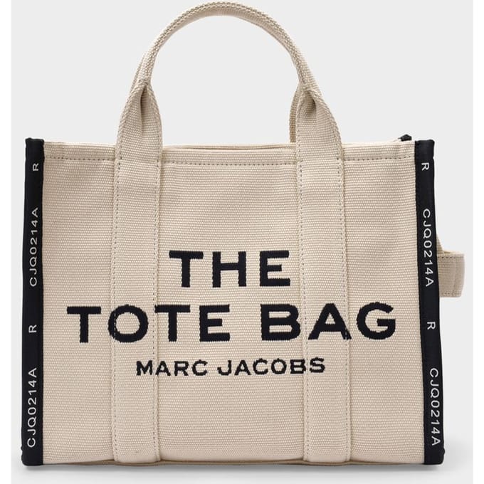 De kleine draagtas jacquard - Marc Jacobs - Katoen - Warm zand