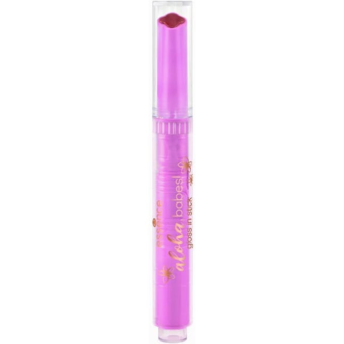 essence Aloha, Babes! Gloss In Stick - Sunny Bliss, Flower Kiss - 1,6g