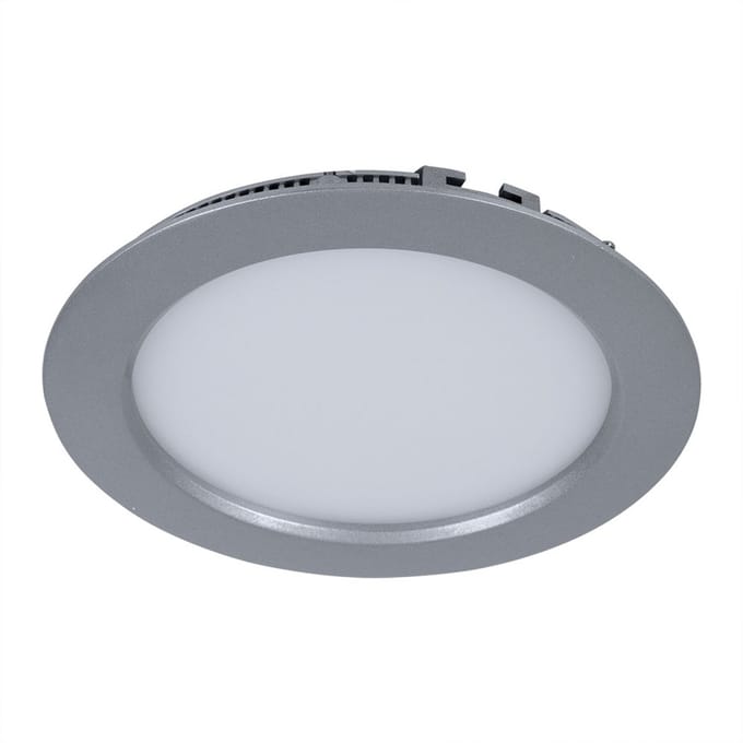 LED paneel 96 LED's 180mm 6000K wit 680lm inbouw armatuur rond McShine LP-1896C