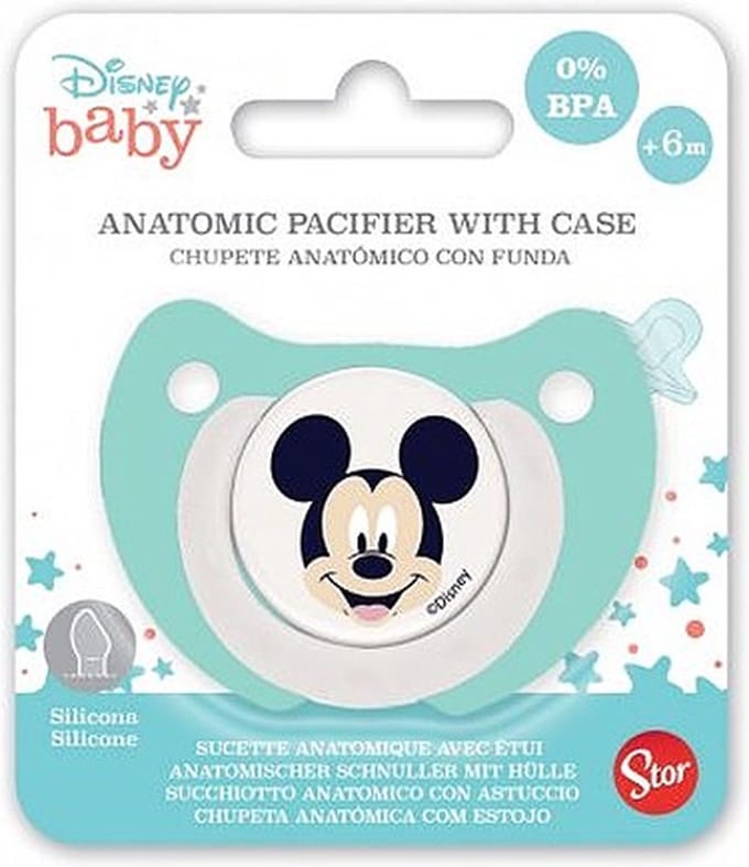 Mickey Mouse Disney Fopspeen 6 / 18 maanden Baby