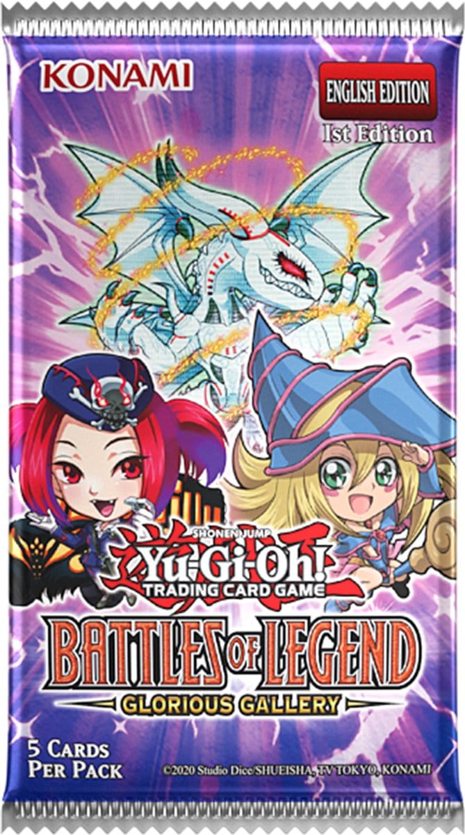 Yu-Gi-Oh! Battles Of Legend Glorious Gallery Booster pack