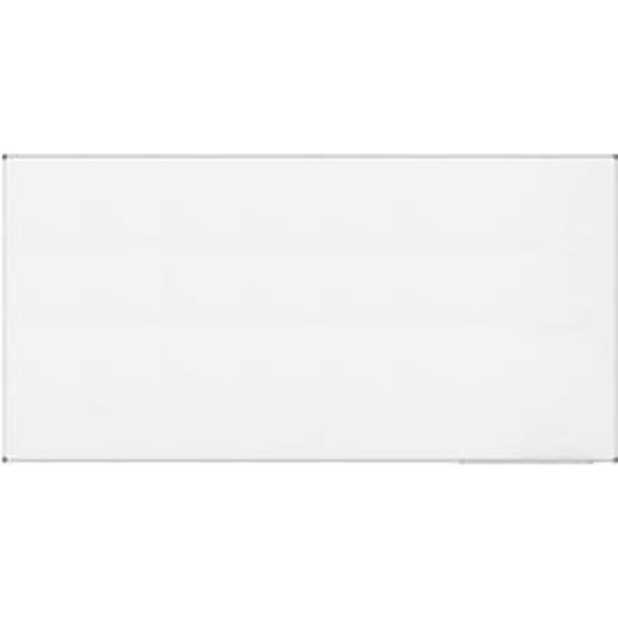 MAULstandaard Whiteboard - geëmailleerd - B 2400 x H 1200 mm - met opbergbak