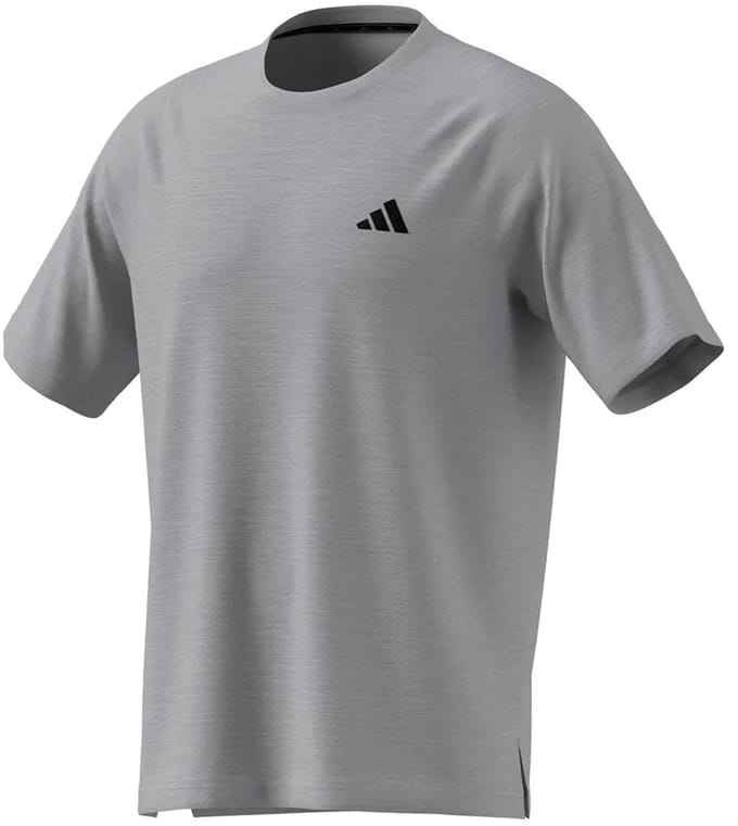 Adidas Tech Essentials Workout T-shirt Met Korte Mouwen Grijs S / Regular Man