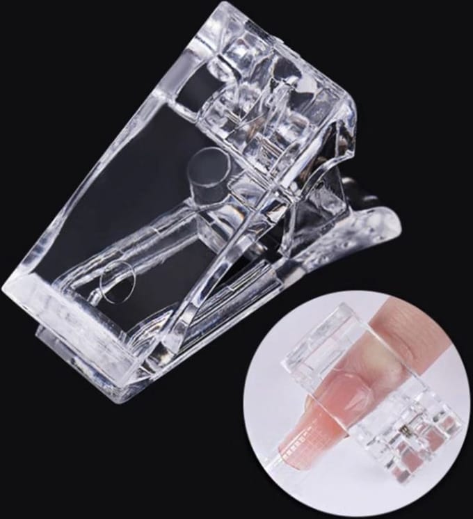 Polygel klem - Dual Form Klem - Nagelklem ZAKJE 5 STUKS